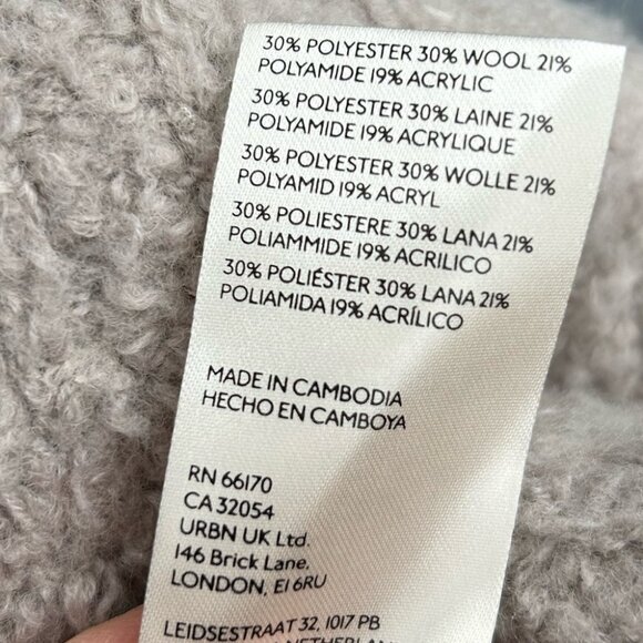 Free People Teddy Sweater, size XL - Picture 7 of 8